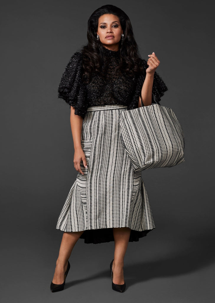Hudson Valley | Hudson New York | New York | Sustainable Fashion | Sustainable Brand | Wedding | Couture | Organza | Blouse | Ruffle Blouse | Paneled Skirt | Printed Skirt | Tote | Printed Tote 
