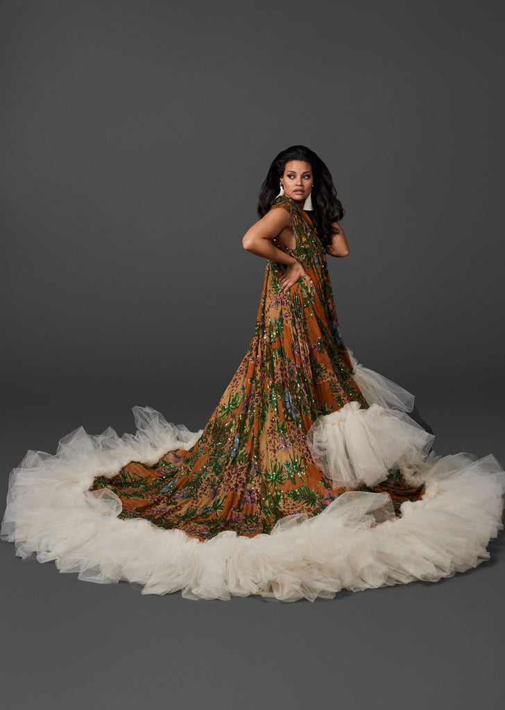 Hudson Valley | Hudson New York | New York | Sustainable Fashion | Sustainable Brand | Wedding | Couture | Kaftan | Silk | Embroidery | Leopard Print | Tulle | Ballgown