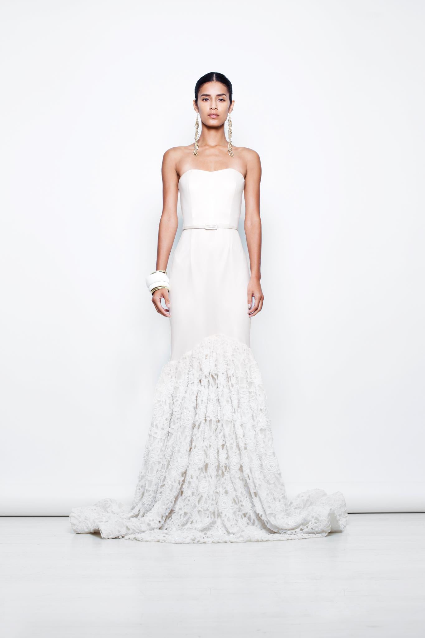 Trumpet Wedding Gown